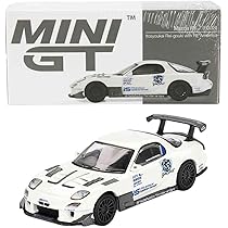 Amazon | MINI GT 1/64 マツダ RX-7 (FD3S) 伊藤笑会零号機 with RE